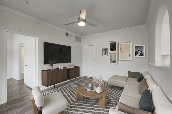 living room at Avana River Park Apartment