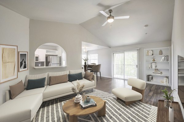 living room at Avana River Park Apartment