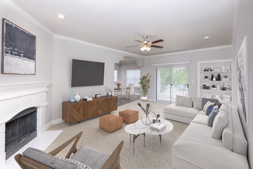 living room at Avana River Park Apartment