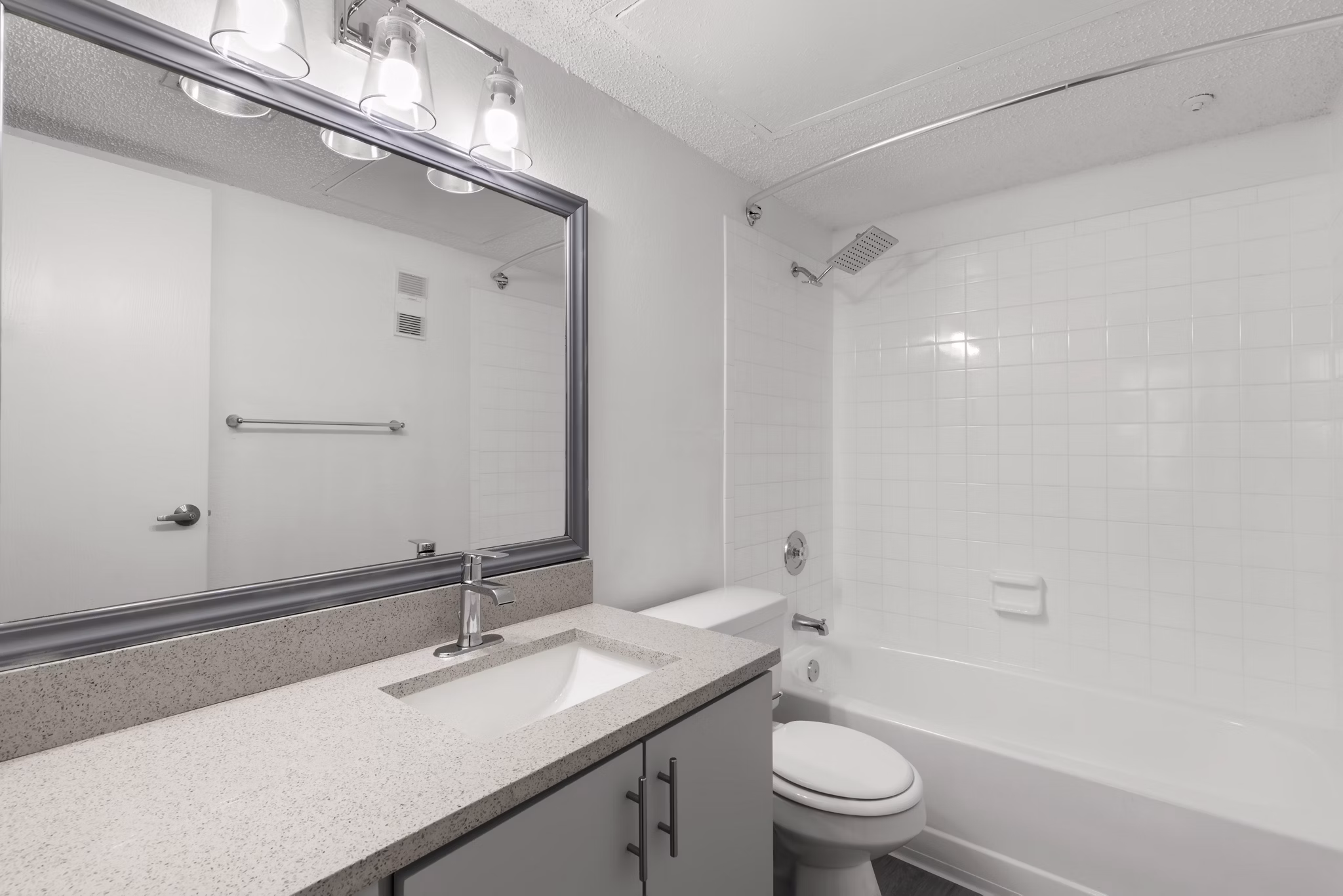 Modern bathroom with sleek fixtures at Avana Coachman Apartments