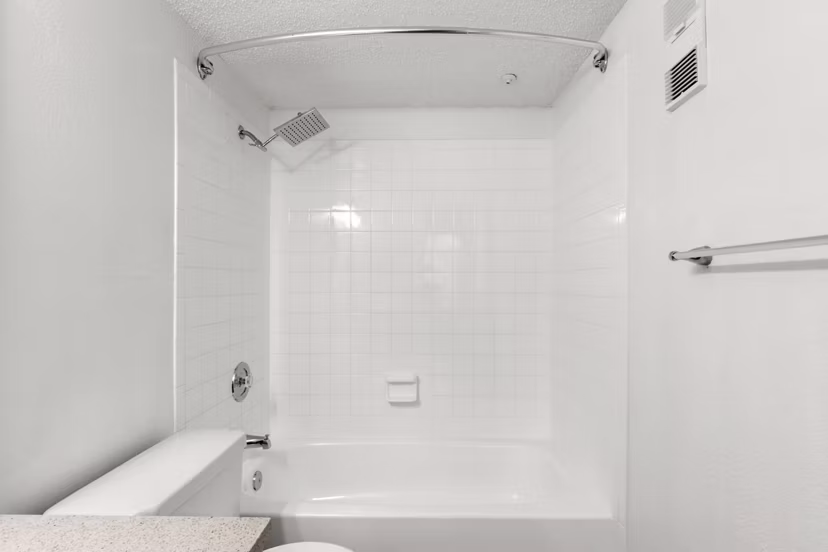 Modern bathroom with sleek fixtures at Avana Coachman Apartments