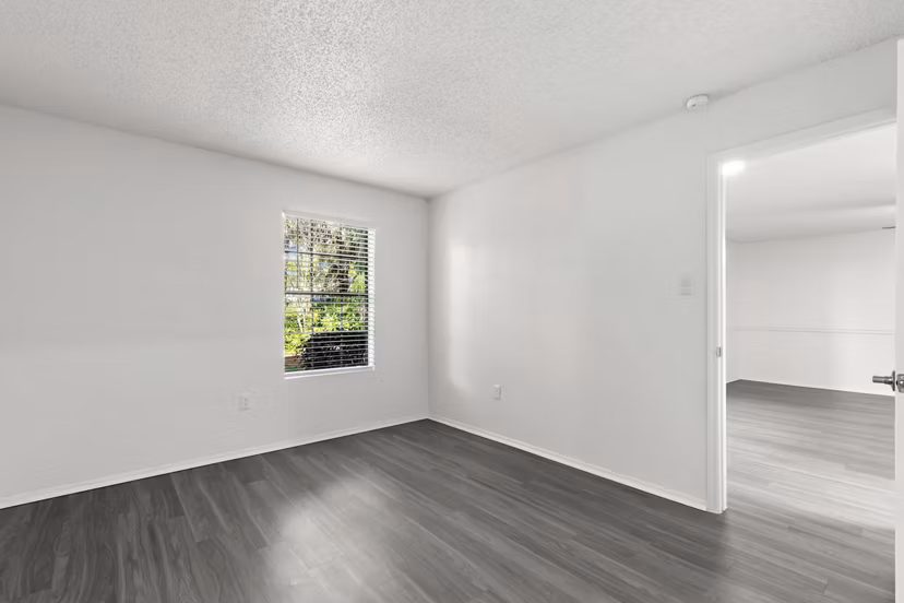 Spacious kitchen with modern appliances at Avana Coachman Apartments