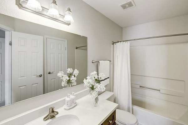 bathroom at Altitude Apartments 
