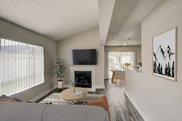 living room at Altitude Apartments 