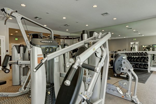 fitness center at Ridge at Lowry Apartments