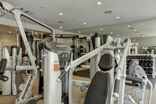 fitness center at Ridge at Lowry Apartments
