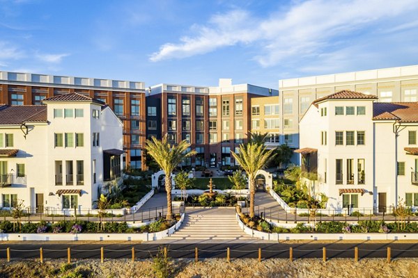 exterior at The Exchange at Bayfront Apartments