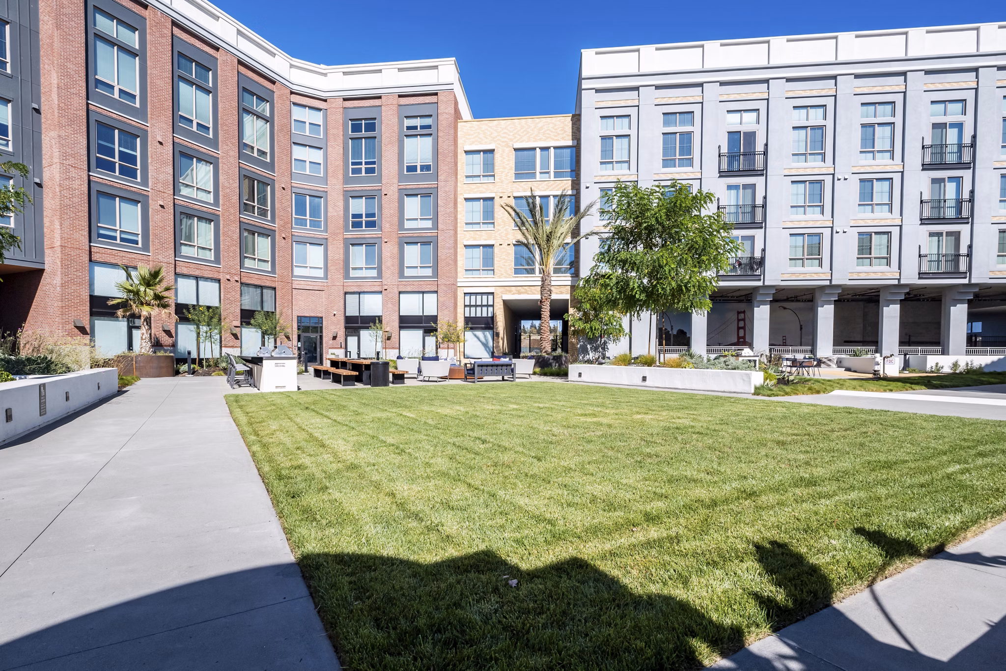exterior at The Exchange at Bayfront Apartments