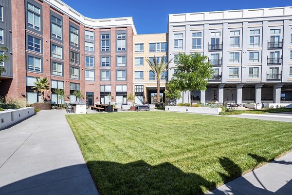 exterior at The Exchange at Bayfront Apartments