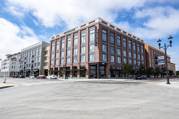 exterior at The Exchange at Bayfront Apartments