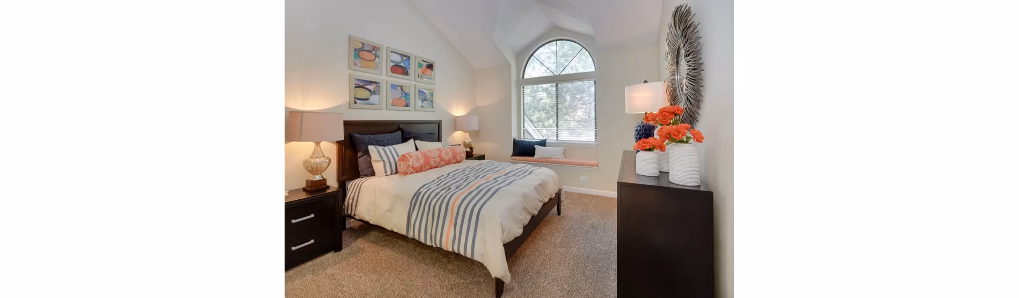 bedroom at Ironwood at the Ranch Apartments