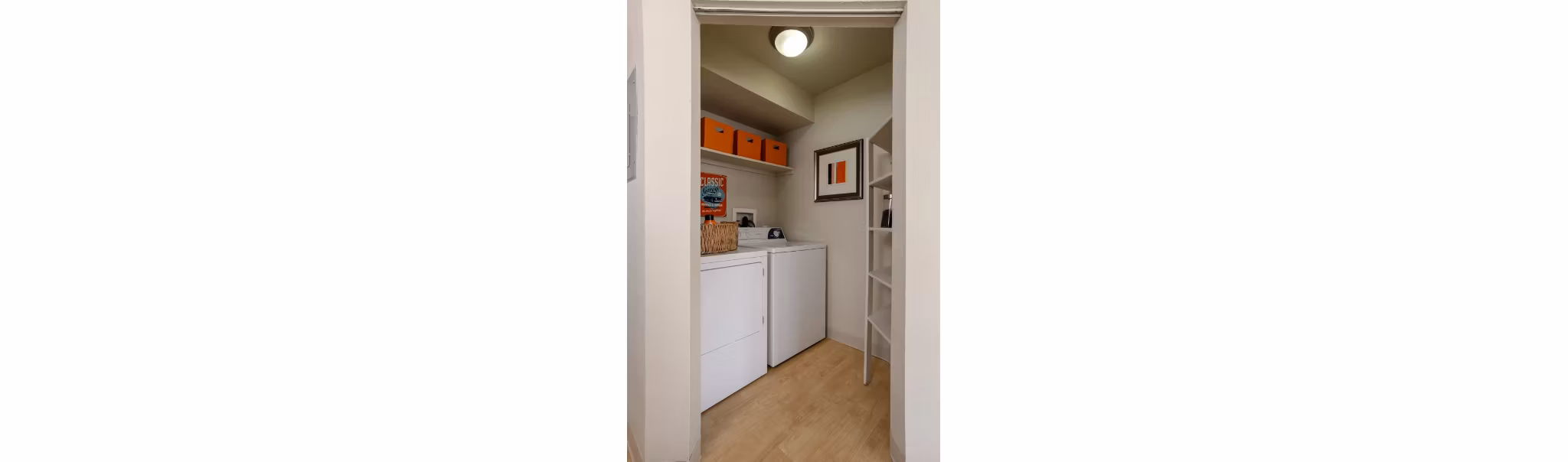 laundry room at Ironwood at the Ranch Apartments