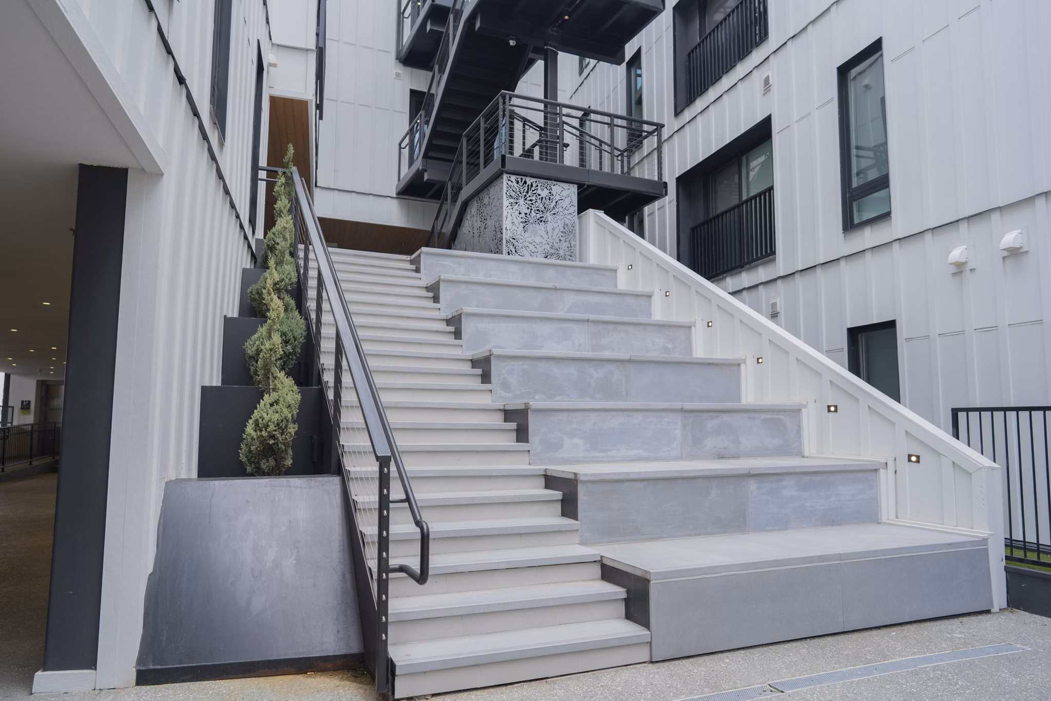 Clubhouse featuring modern design and comfortable seating at Cheatham Street Flats Apartments Perfect for social gatherings and relaxation