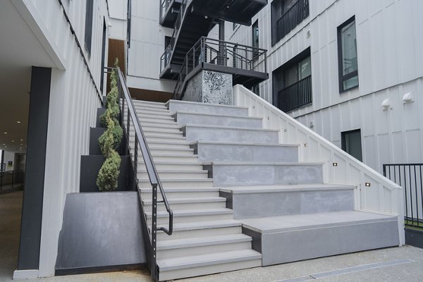 Clubhouse featuring modern design and comfortable seating at Cheatham Street Flats Apartments Perfect for social gatherings and relaxation