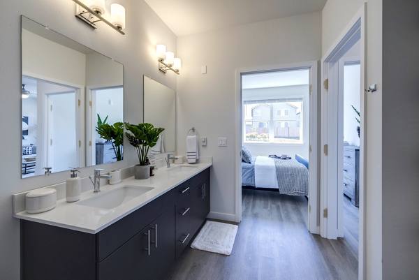 bathroom at Ascend Rainier Ridge Apartments