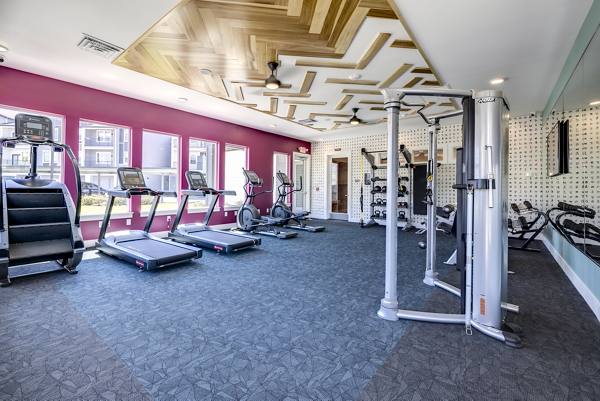 fitness center at Ascend Rainier Ridge Apartments