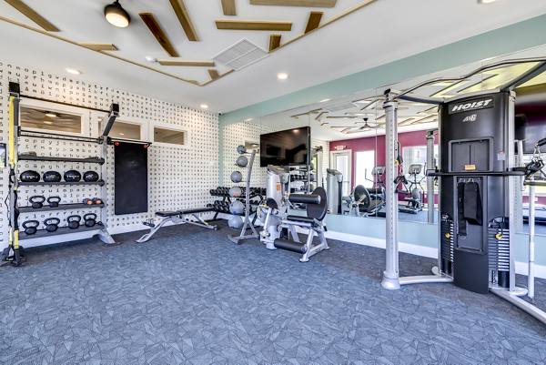 fitness center at Ascend Rainier Ridge Apartments