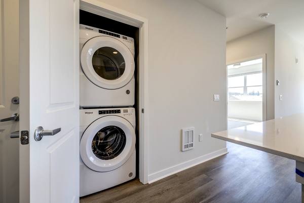 laundry room at Ascend Rainier Ridge Apartments