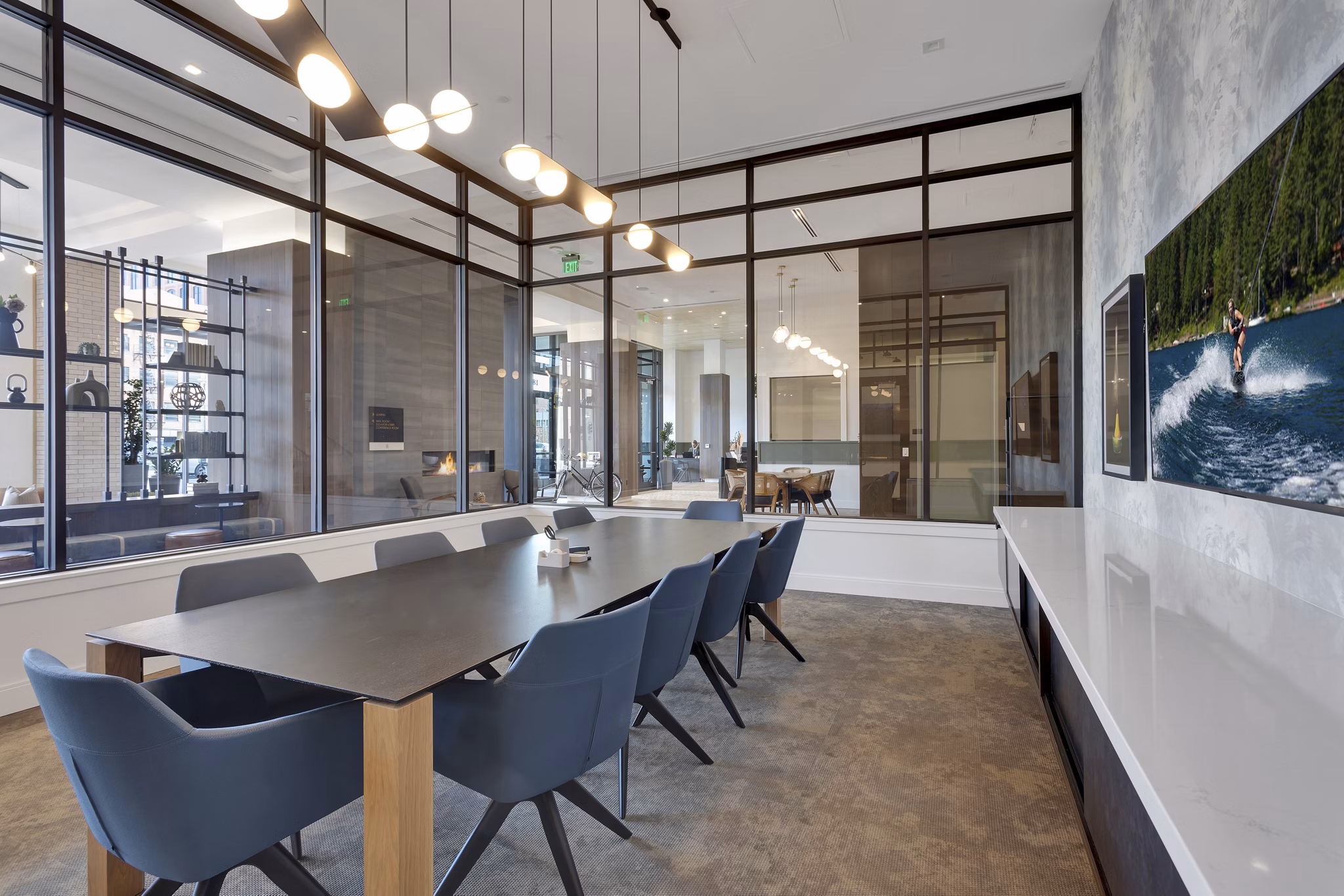 Clubhouse/Lobby at The Fitzgerald Apartments