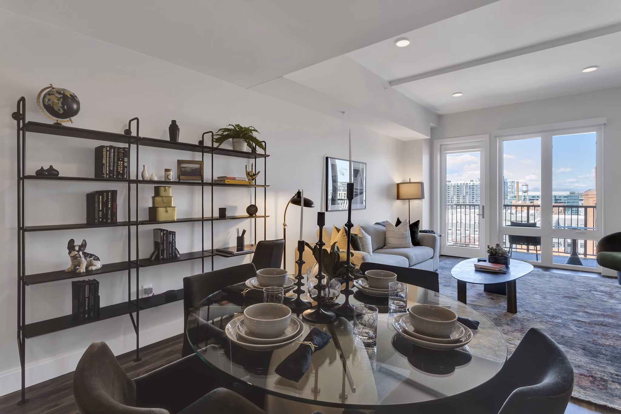 Dining Room at The Fitzgerald Apartments