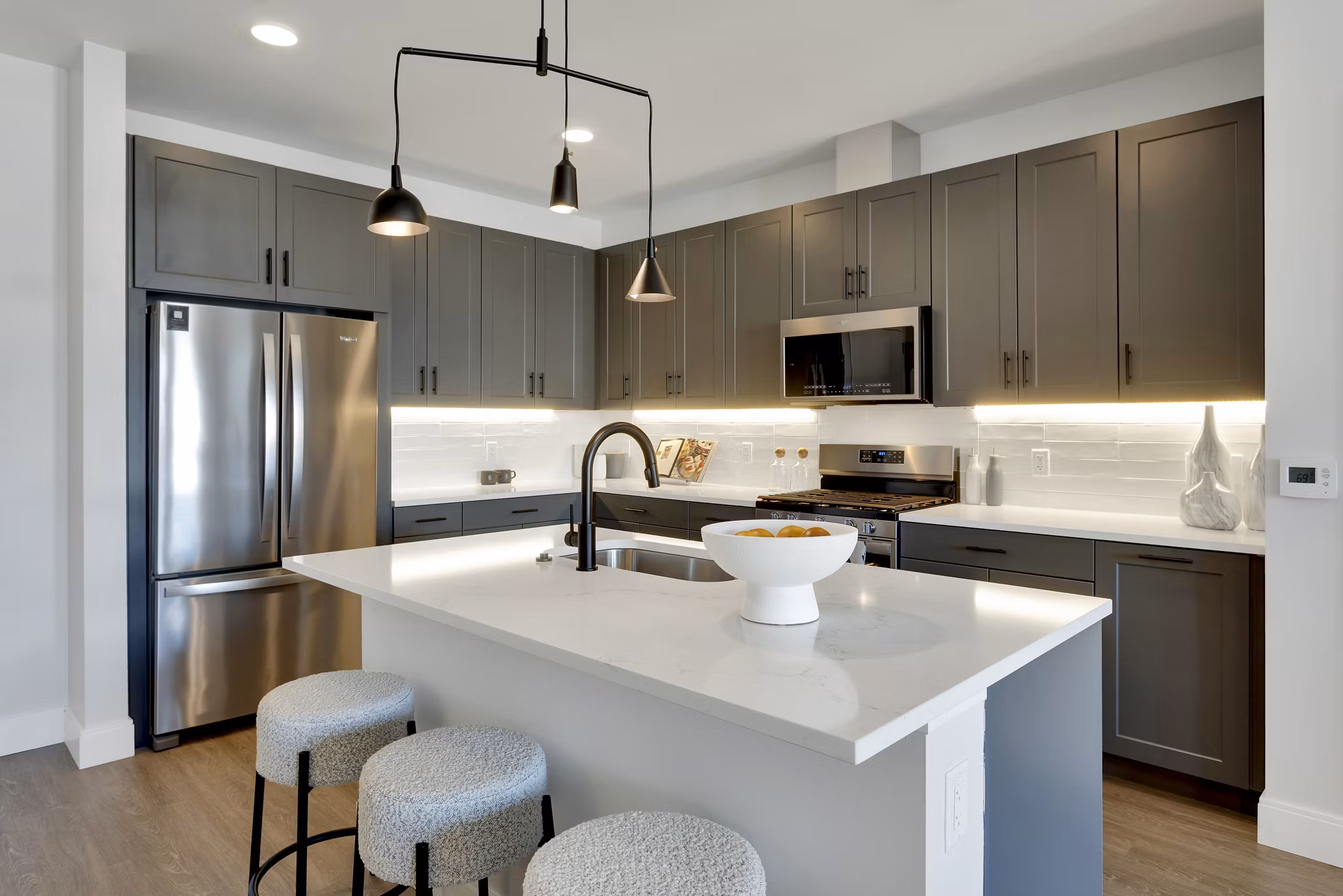 Kitchen at The Fitzgerald Apartments