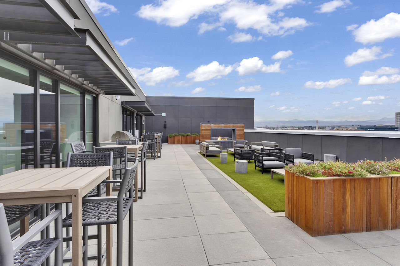 Roof deck at The Fitzgerald (2 of 2)