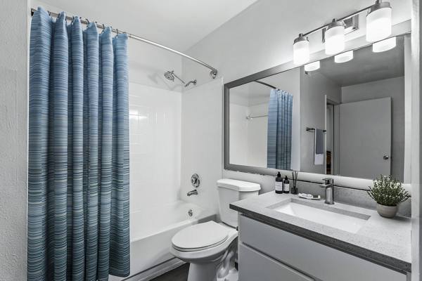 bathroom at Avana Lakeview Apartments