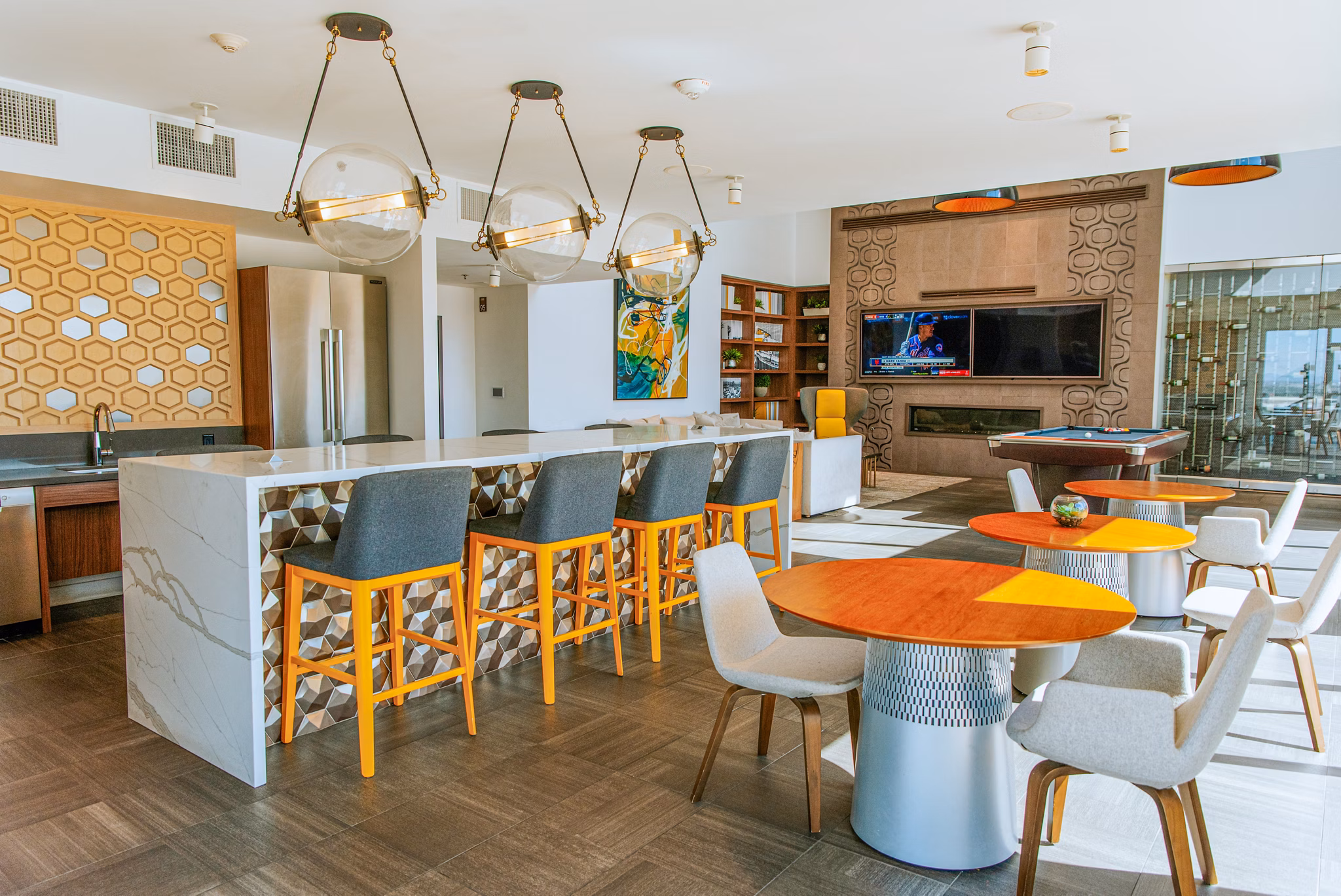 clubhouse at The Stewart Apartments