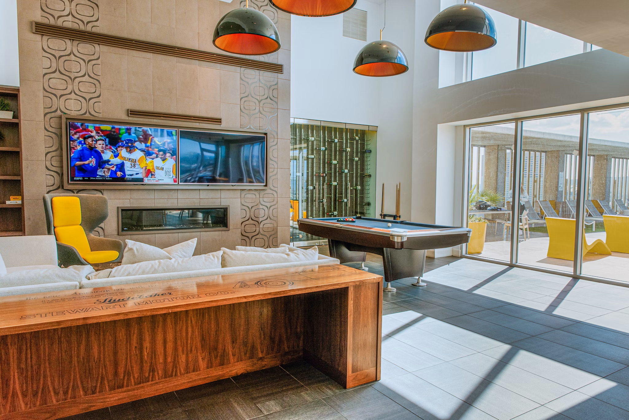 clubhouse at The Stewart Apartments