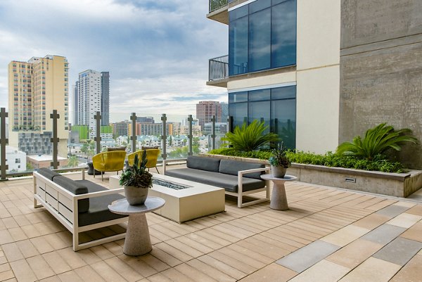 patio/balcony at The Stewart Apartments