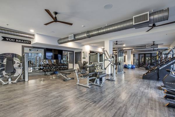 fitness center at Westhouse Apartment Flats