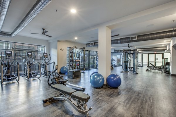 fitness center at Westhouse Apartment Flats