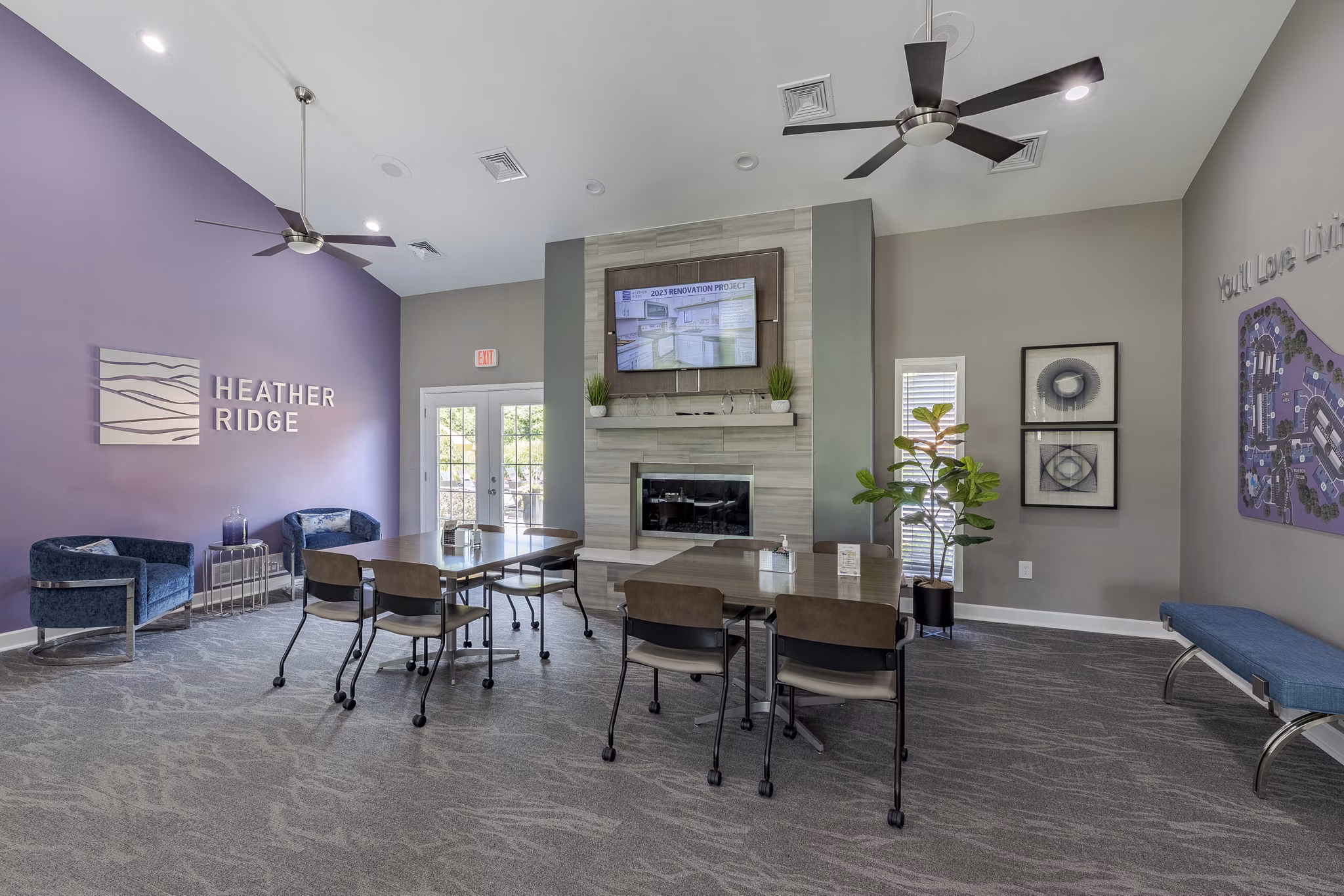 clubhouse at Heather Ridge Apartments 