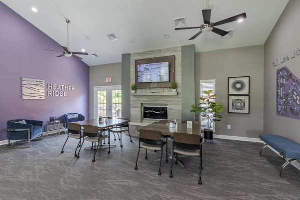 clubhouse at Heather Ridge Apartments 