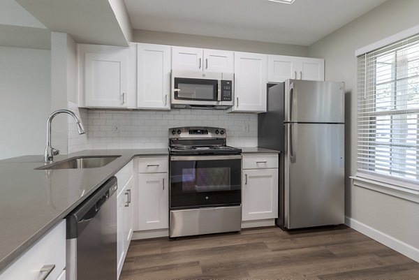 kitchen floor plan at Heather Ridge Apartments