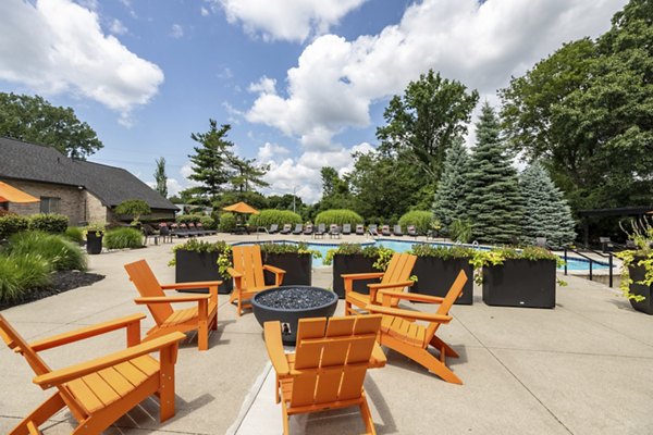 patio at Heather Ridge Apartments 