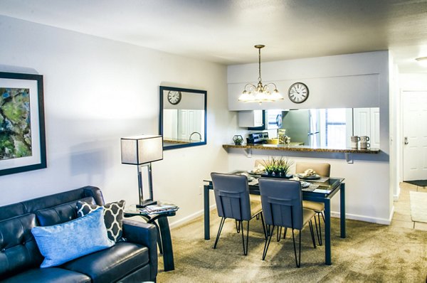 living room at Laurel Valley Apartments