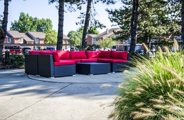 patio at Laurel Valley Apartments