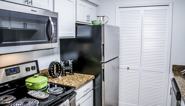 kitchen at Oak Hill Apartments