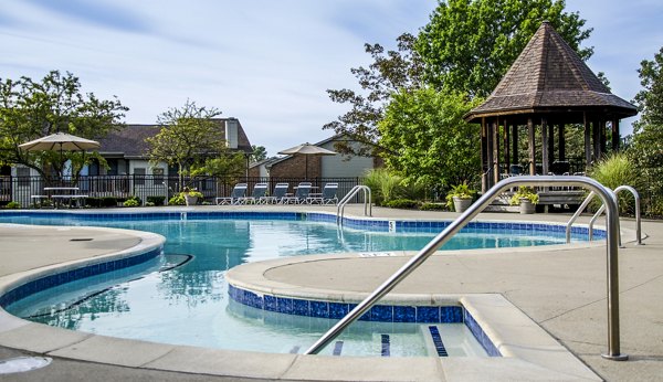 pool at Oak Hill Apartments