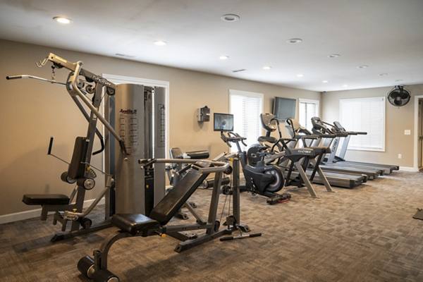 fitness center at Pine Ridge Apartments