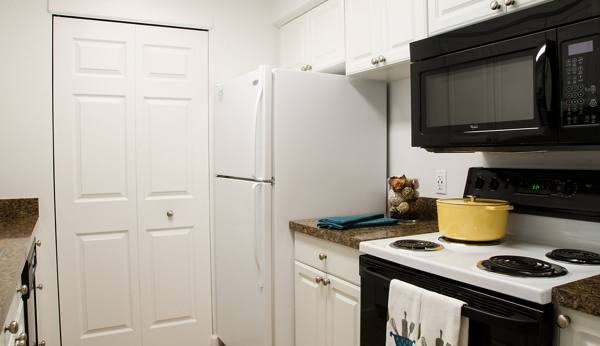 kitchen at Pine Ridge Apartments