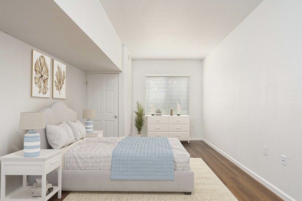 bedroom at Woodland Meadows Apartments