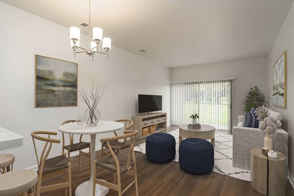 dining area at Woodland Meadows Apartments