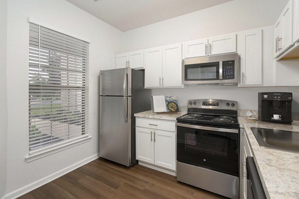 kitchen at Woodland Meadows Apartments