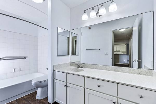 bathroom at Avana West Park Apartments