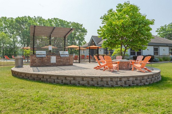 Outdoor grill area perfect for entertaining at Avana West Park Apartments