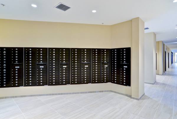 mail room at Phoenix Village Apartments