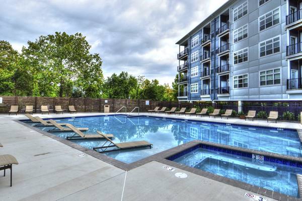 pool at Phoenix Village Apartments