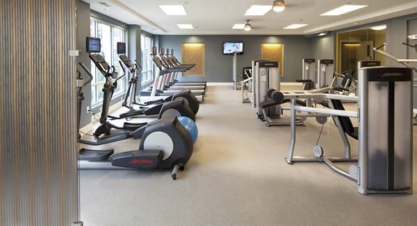 fitness center at Marquee at Andover Apartments
